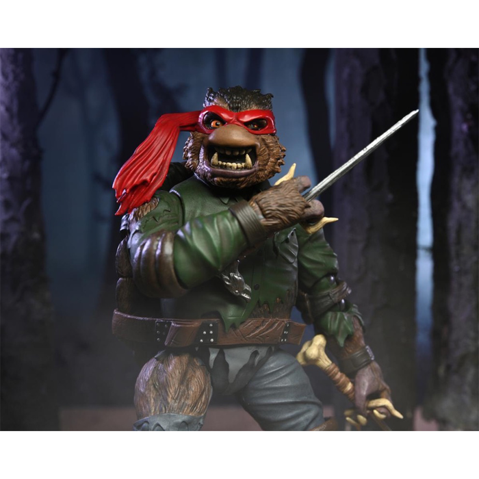 Universal Monsters x Teenage Mutant Ninja Turtles Ultimate Raphael as The Wolfman 7-Inch Scale Action Figure