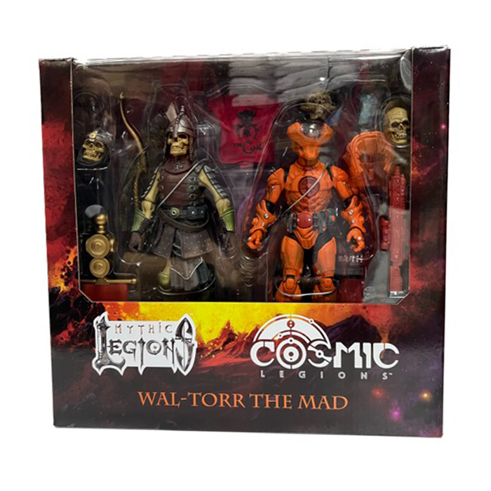 Mythic Legions/Cosmic Legions Crossover: Wal-Torr the Mad 2-Pack Set LegionsCon 2023 Exclusive