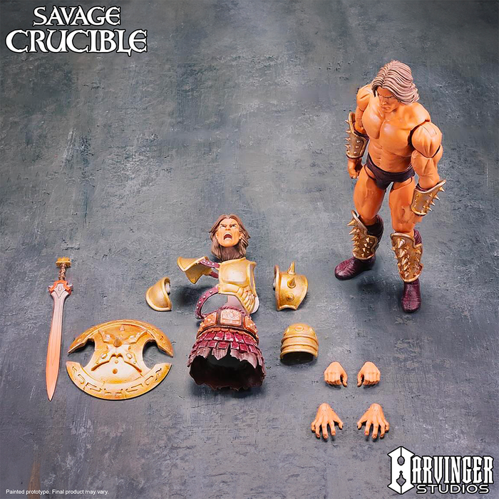 Savage Crucible Who-Man Action Figure