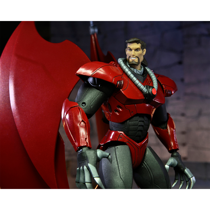 Gargoyles Ultimate Armored David Xanatos 7-Inch Scale Action Figure