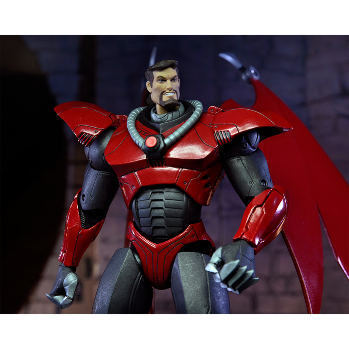 Gargoyles Ultimate Armored David Xanatos 7-Inch Scale Action Figure