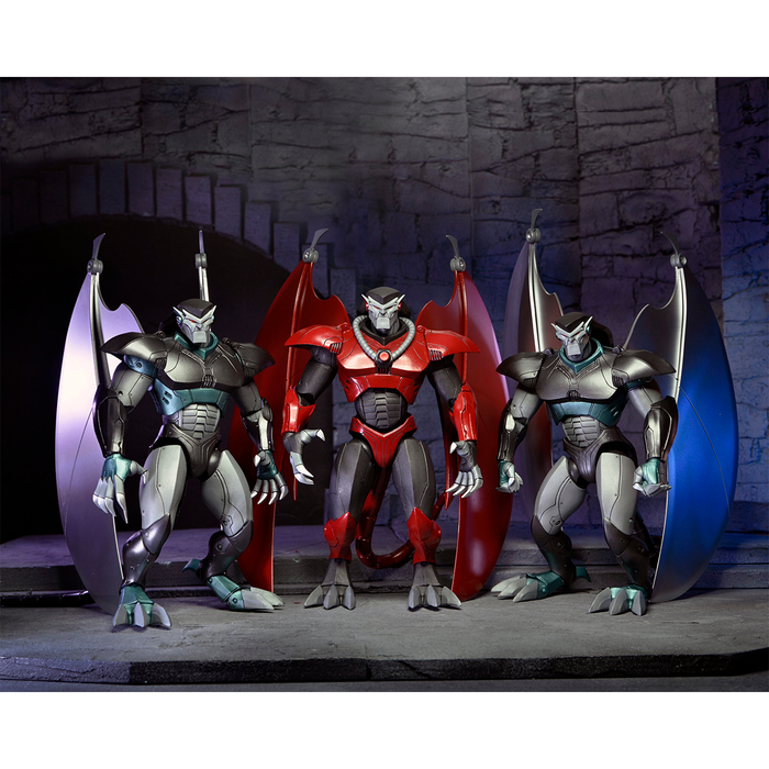 Gargoyles Ultimate Armored David Xanatos 7-Inch Scale Action Figure