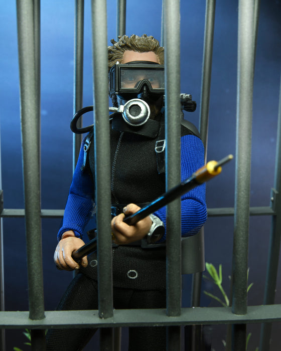 Jaws 8-Inch Matt Hooper (Shark Cage) Clothed Action Figure