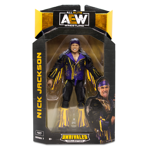 AEW Series 7 Unrivaled Nick Jackson Action Figure