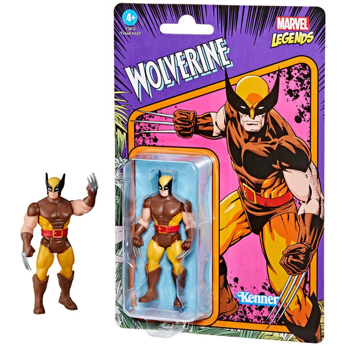 Marvel Legends Retro Collection Wave 5 Wolverine Action Figure