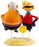 SpongeBob SquarePants Mermaid Man and Barnacleboy Medium Vinyl Figure