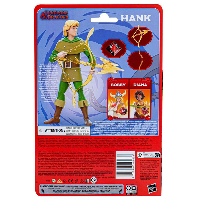 Dungeons & Dragons Cartoon Classics Hank 6-Inch Action Figure