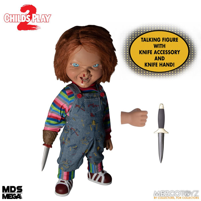 Child's Play 2 Menacing Chucky Talking Mega Scale 15-Inch Doll