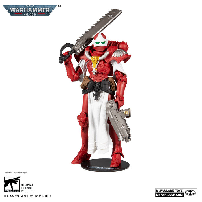 Warhammer 40,000 Wave 3 Adepta Sororitas Battle Sister Order of the Bloody Rose 7-Inch Action Figure