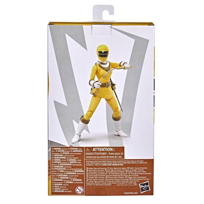 Power Rangers Lightning Collection Zeo Yellow Ranger Figure