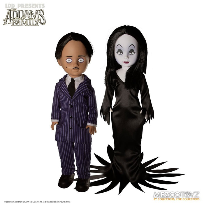 LDD Presents The Addams Family Gomez and Morticia Dolls 2-Pack