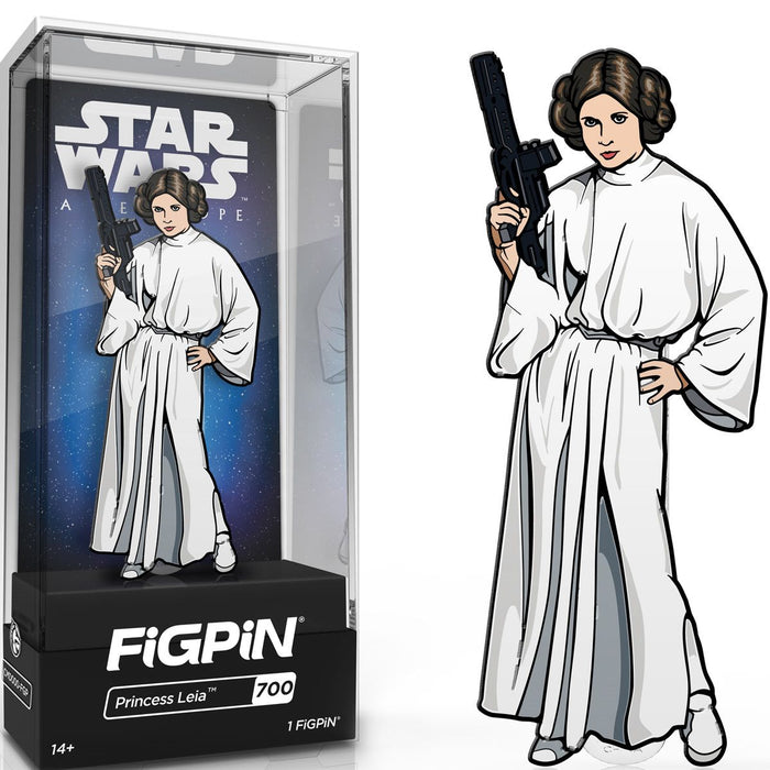 Star Wars: A New Hope Princess Leia FiGPiN Classic 3-Inch Enamel Pin