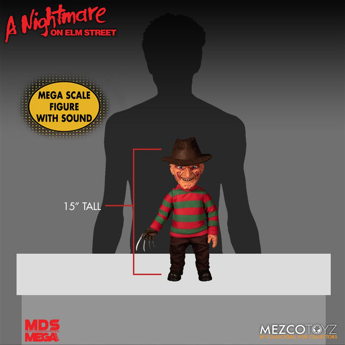 A Nightmare on Elm Street Freddy Krueger Talking Mega-Scale Doll