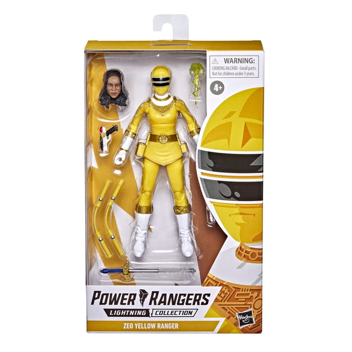 Power Rangers Lightning Collection Zeo Yellow Ranger Figure