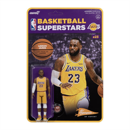 NBA Supersports ReAction - LeBron James (Lakers) Figure