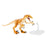 Jurassic World Tiger Raptor Amber Collection Figure