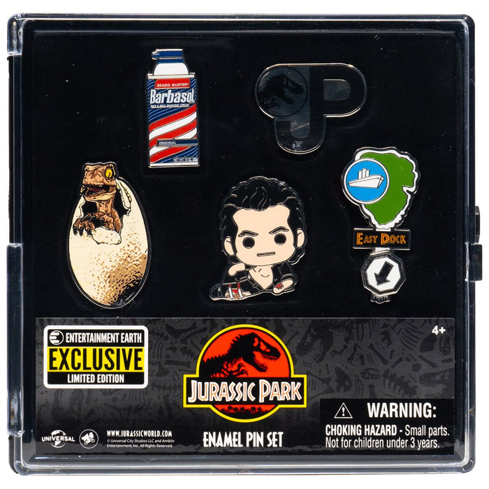 Jurassic Park Enamel Pin 5-Pack Exclusive