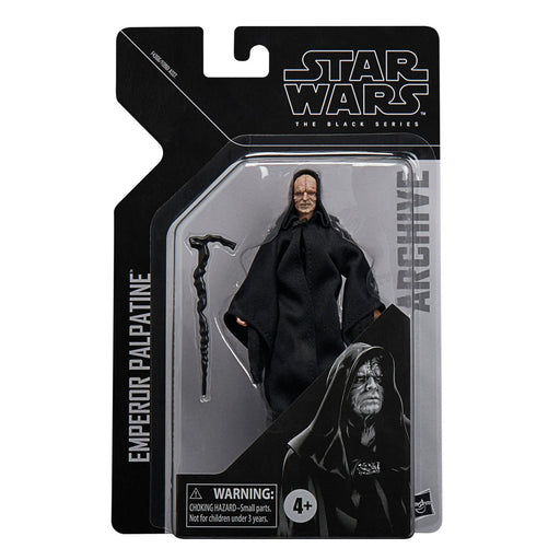 Star Wars The Black Series Archive Wave 4 Emperor Palpatine 6-Inch Action Figure