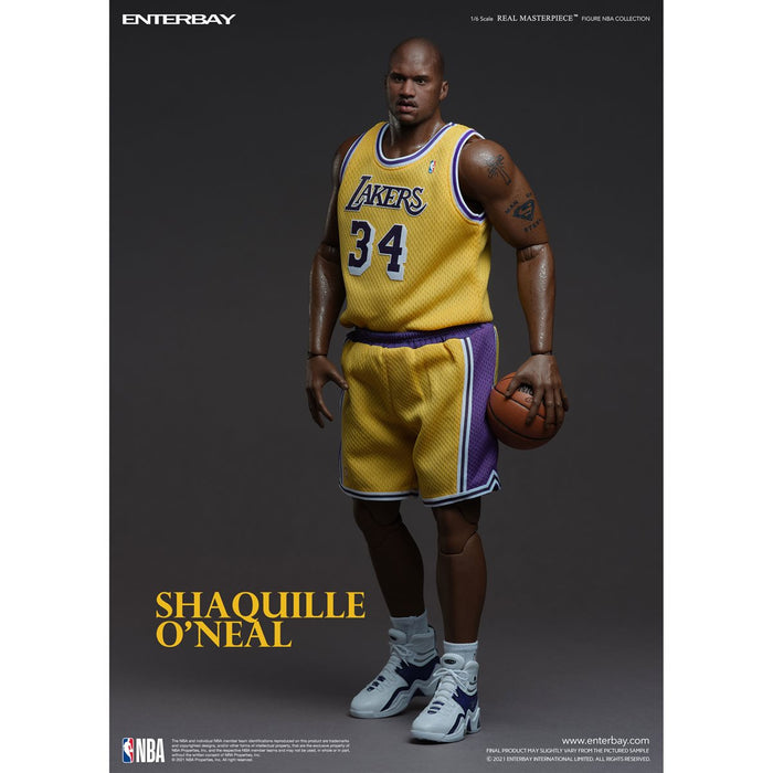 NBA Los Angeles Lakers Shaquille O'Neal 1:6 Scale Real Masterpiece Action Figure