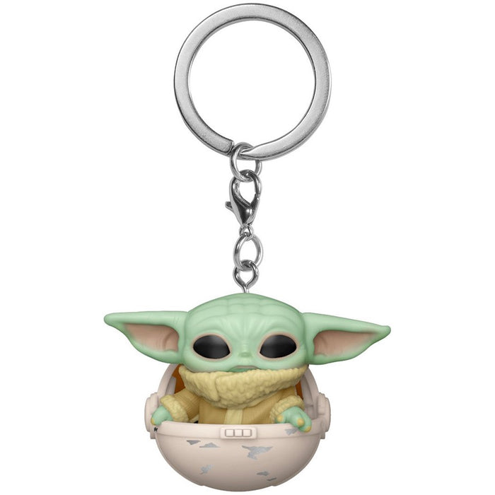 Star Wars The Mandalorian The Child in Pod Pocket Pop! Key Chain