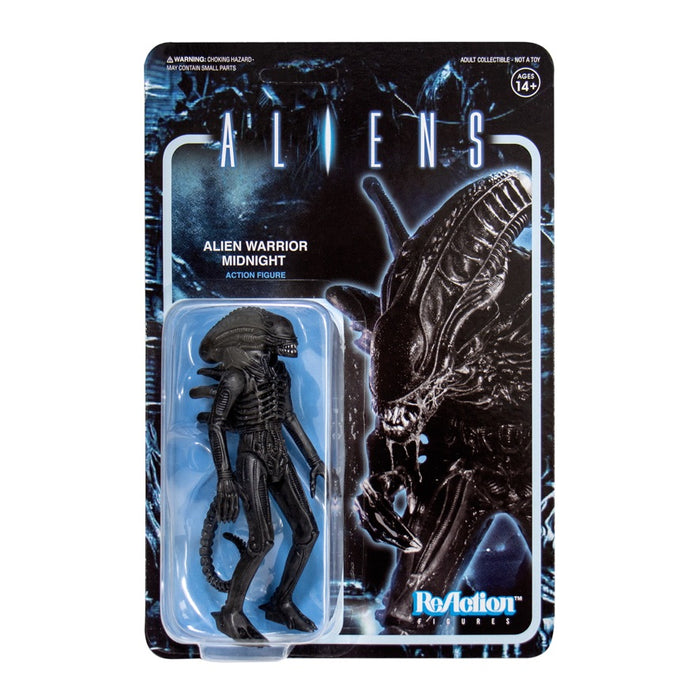 Aliens ReAction: Alien Warrior A (Midnight Black) Figure