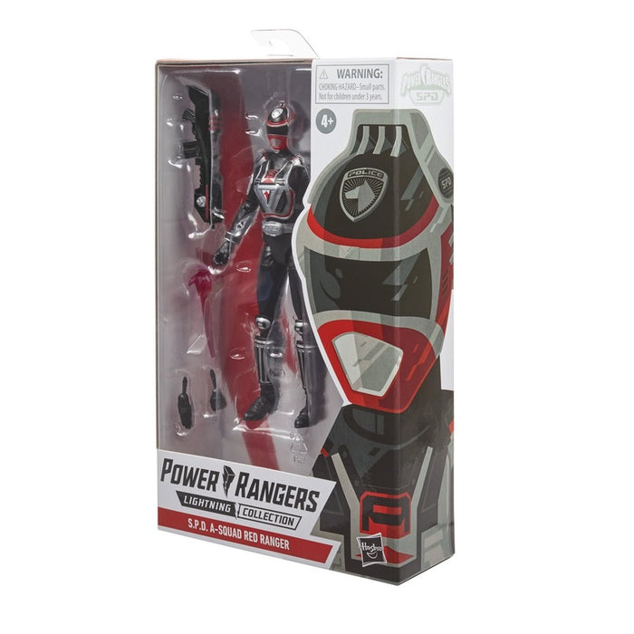 Power Rangers Lightning Collection S.P.D. A-Squad Red Ranger 6-Inch Action Figure