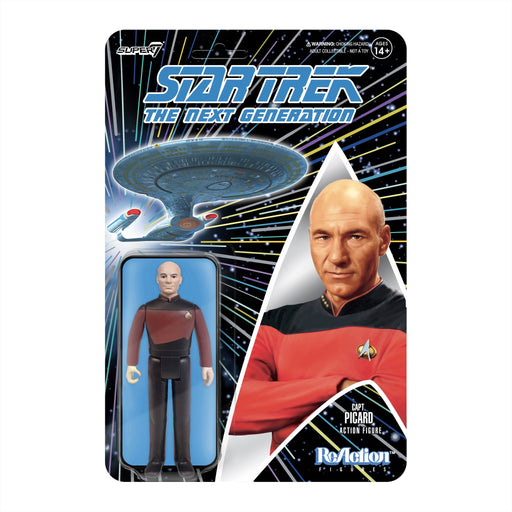 Star Trek: The Next Generation ReAction Wave 1 - Captain Picard Action Figure