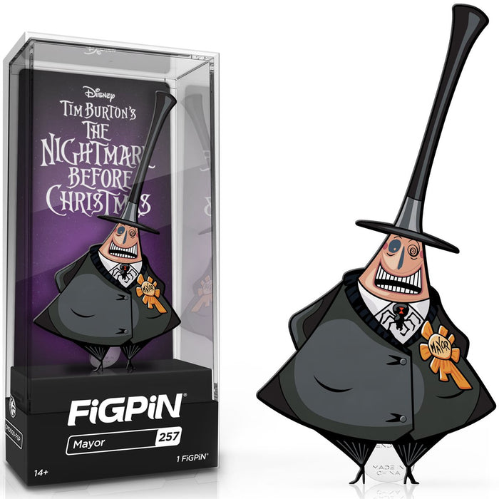 Nightmare Before Christmas Mayor FiGPiN Classic Enamel Pin