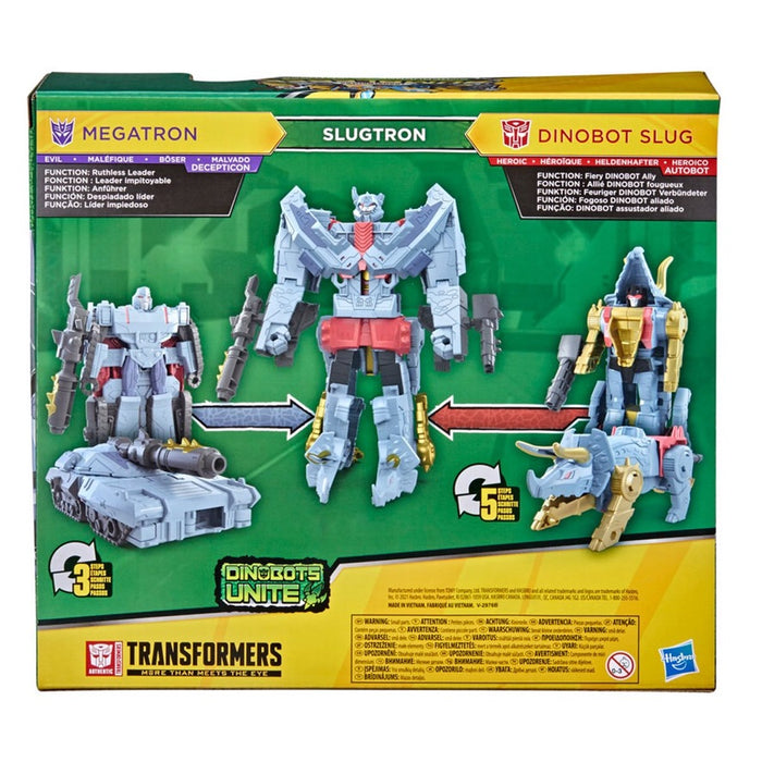 Transformers Bumblebee Cyberverse Adventures Dinobots Unite Dino Combiners Slugtron Set