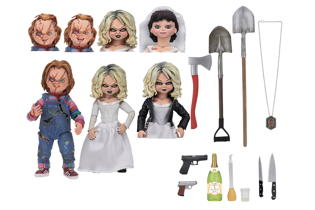 Bride of Chucky: Ultimate Chucky & Tiffany 7-Inch Scale Figure 2-Pack