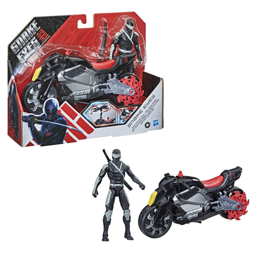 G.I. Joe Snake Eyes Origins Movie Snake Eyes with Stealth Cycle