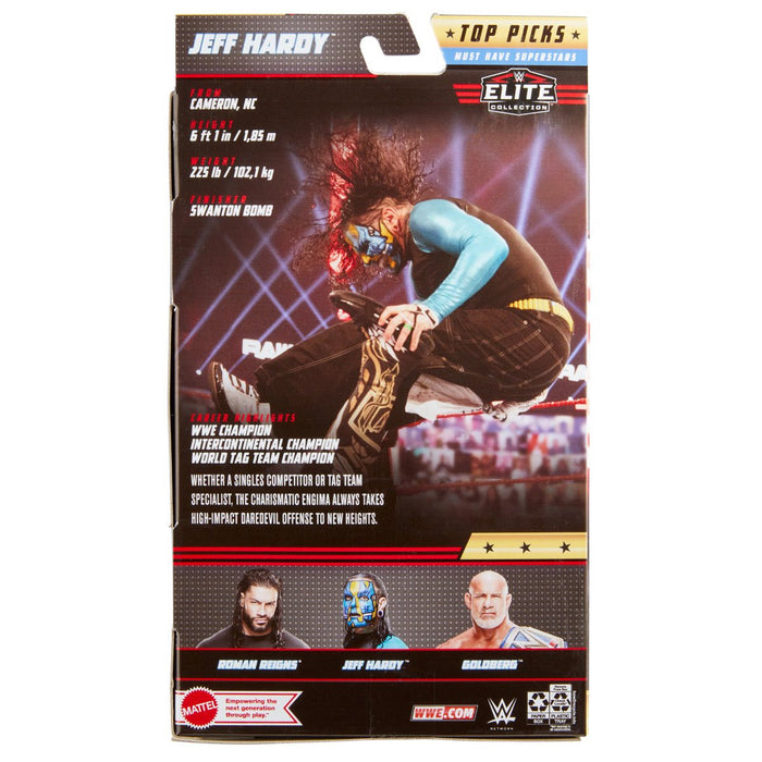 WWE Top Picks 2022 Wave 1 Jeff Hardy Elite Action Figure