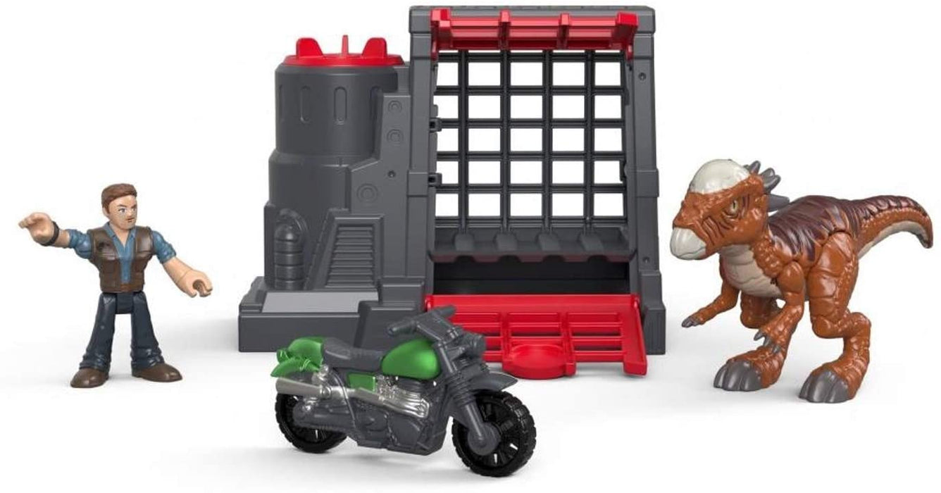 Jurassic World: Fallen Kingdom Imaginext Stygimoloch and Owen Playset