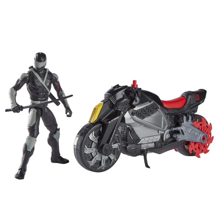 G.I. Joe Snake Eyes Origins Movie Snake Eyes with Stealth Cycle