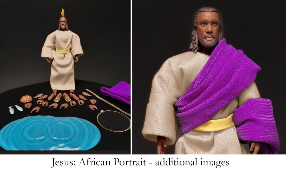 Biblical Adventures Jesus Christ (African Portrait) 1/12 Scale Figure