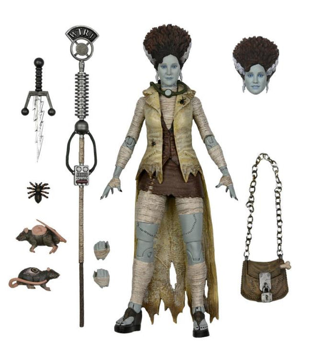 Universal Monsters x Teenage Mutant Ninja Turtles Ultimate April O'Neil as The Bride Of Frankenstein Action Figure