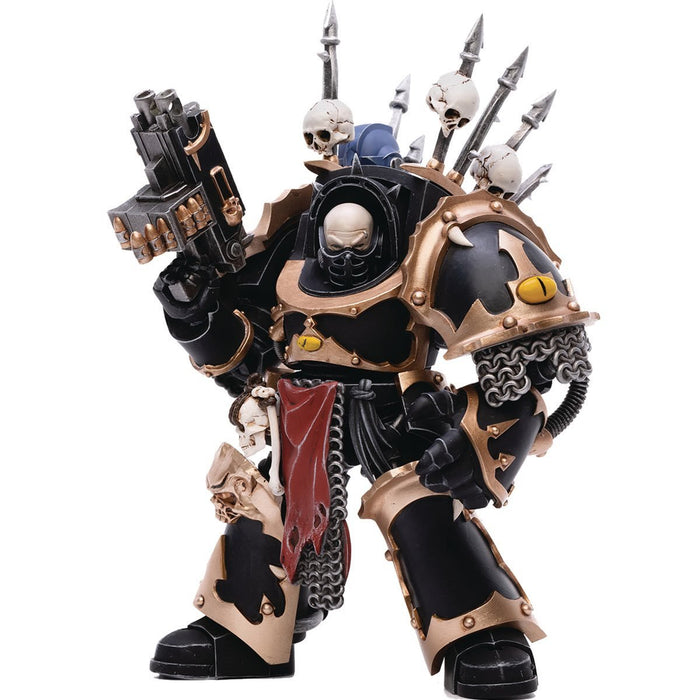 Warhammer 40,000 Chaos Space Marines Black Legion Chaos Terminator Brother Bathalorr 1:18 Scale Figure