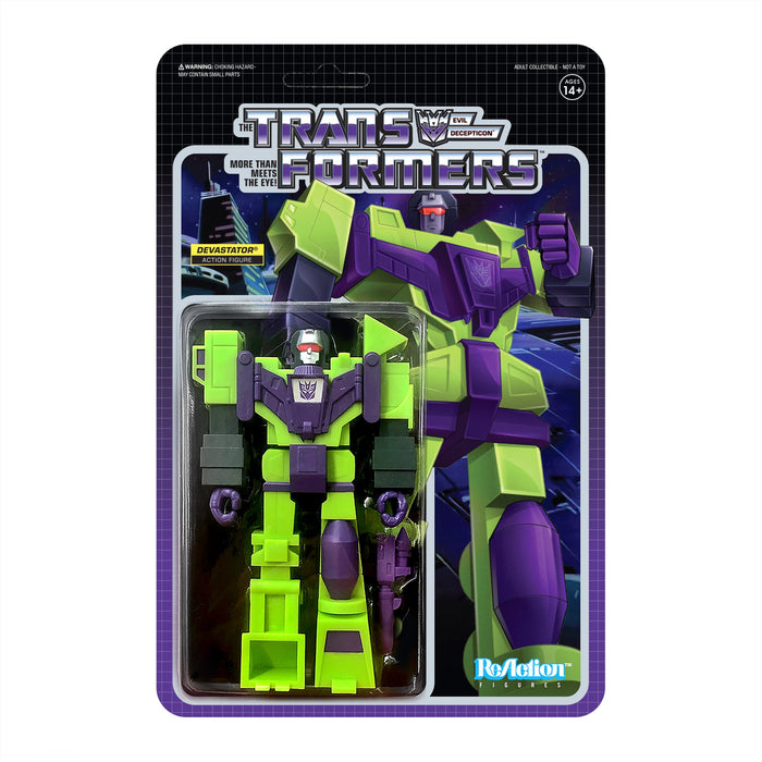 Transformers ReAction Wave 3 Devastator Figure