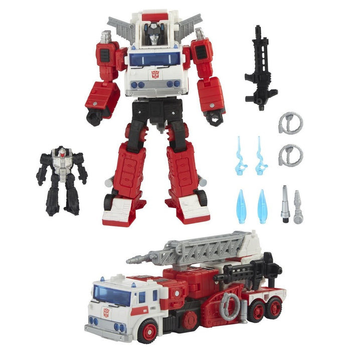 Transformers Generations Selects WFC-GS26 Voyager Artfire and Nightstick Action Figures