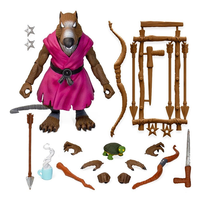 Teenage Mutant Ninja Turtles Ultimates Splinter 7-Inch Action Figure Version 2