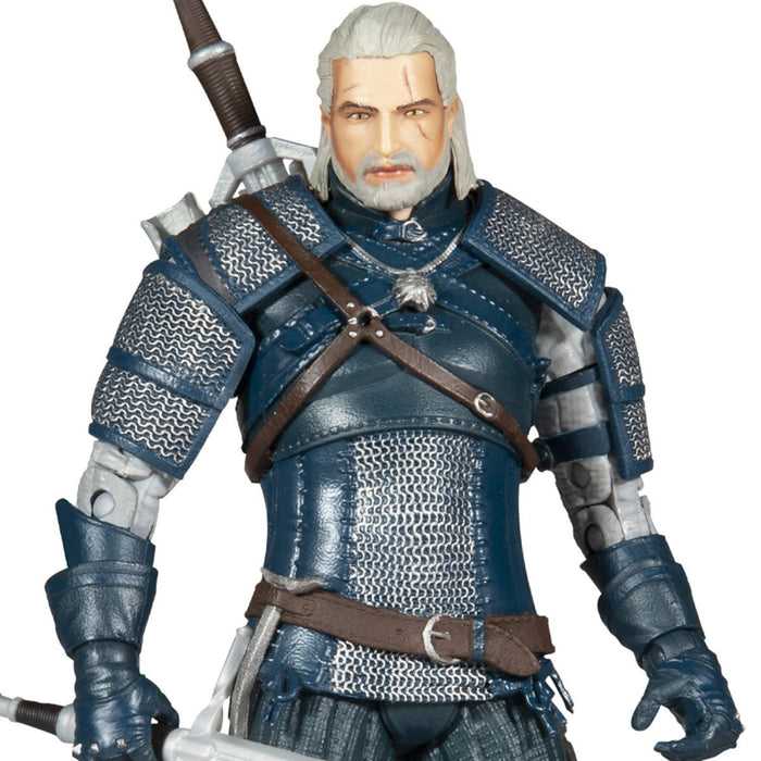 Witcher Gaming Wave 3 Geralt of Rivia Viper Armor Teal 7-Inch Action Figure