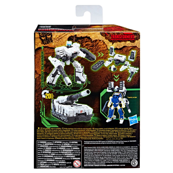 Transformers War for Cybertron Kingdom Deluxe Slammer Action Figure