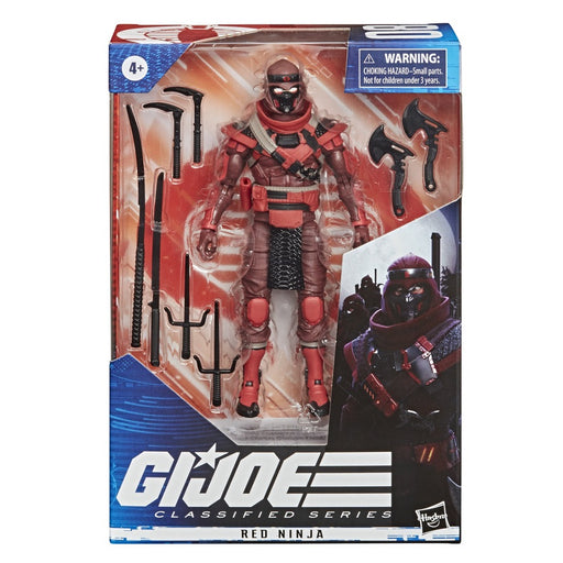 G.I. Joe Classified Series Wave 2 Red Ninja 6-Inch Action Figure