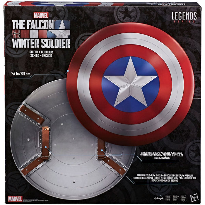 Marvel Legends Avengers Falcon and Winter Soldier Captain America Shield Prop Replica