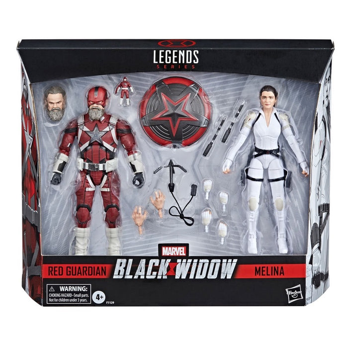 Marvel Legends Black Widow Red Guardian and Melina Vostkoff 6-Inch Action Figures