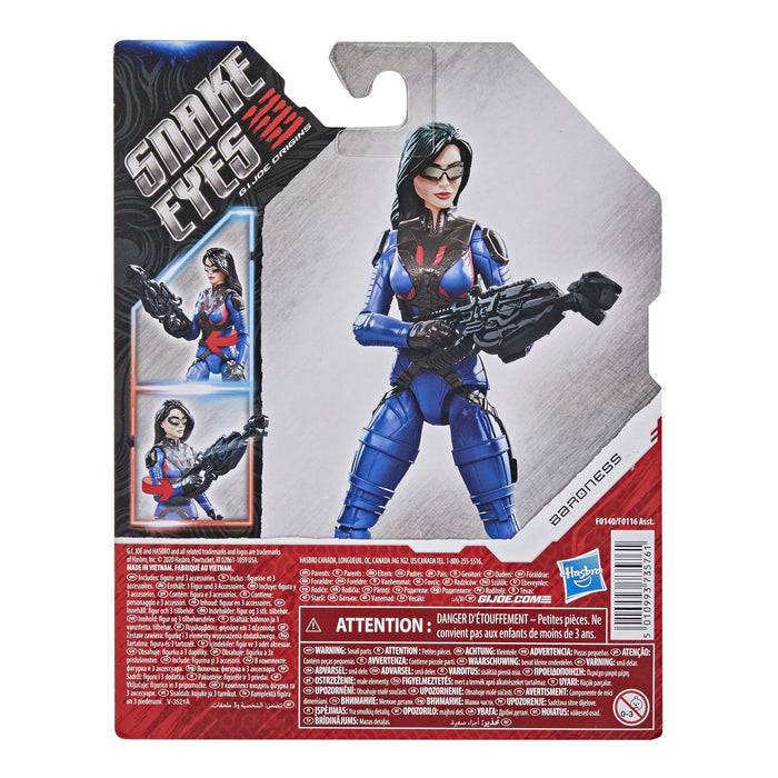 G.I. Joe Snake Eyes Origins Movie Baroness 6-Inch Action Figure