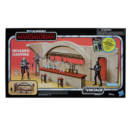 Star Wars The Vintage Collection Nevarro Cantina Playset with Imperial Death Trooper Action Figure