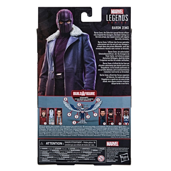 Marvel Legends Series Avengers Baron Zemo 6-Inch Action Figure