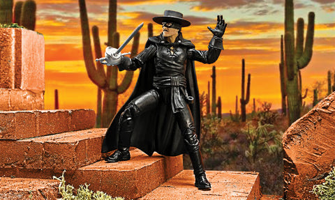 Hero H.A.C.K.S. Wave 1 Zorro 4-Inch Figure