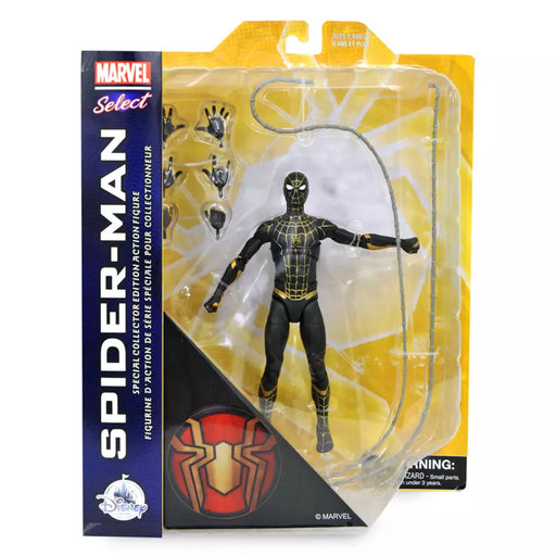 Marvel Select Spider-Man: No Way Home Spider-Man Black Suit Action Figure